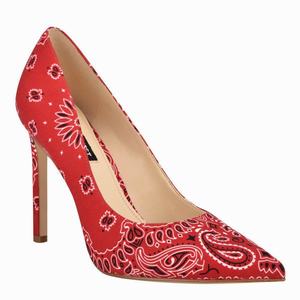 Nine West Tatiana Pointy Toe Pumps - Red - Ireland (VD5871936)